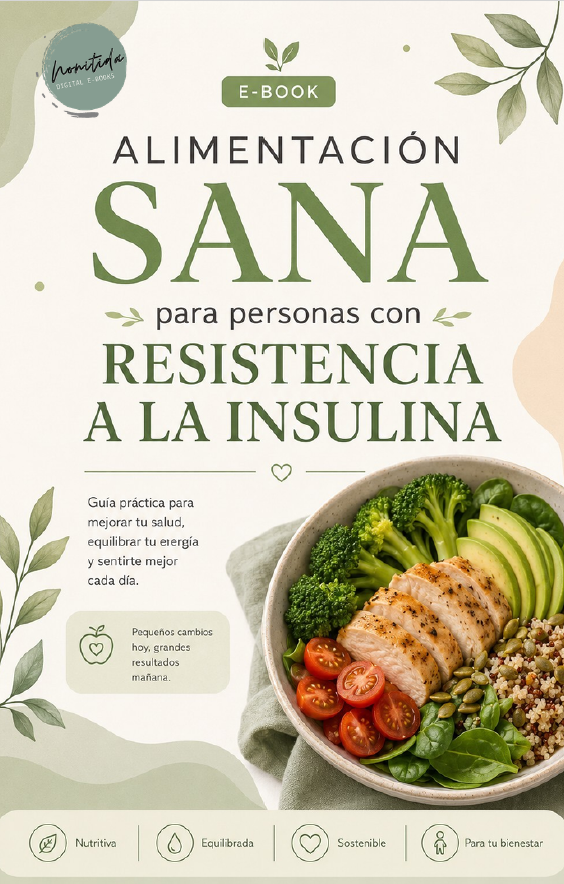 Guía Alimentación sana para personas con resistencia a la insulina